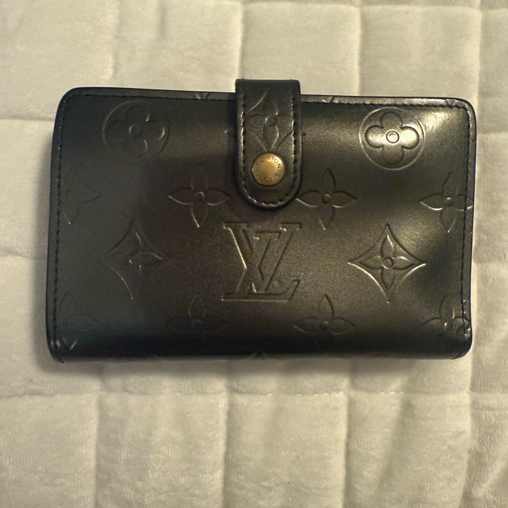 Louis Vuitton French Purse Embossed Monogram Wallet